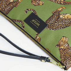 Wouf Bag XL Olive Leopard