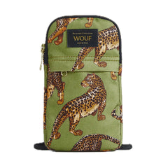 Wouf Torbica za mobitel Olive Leopard