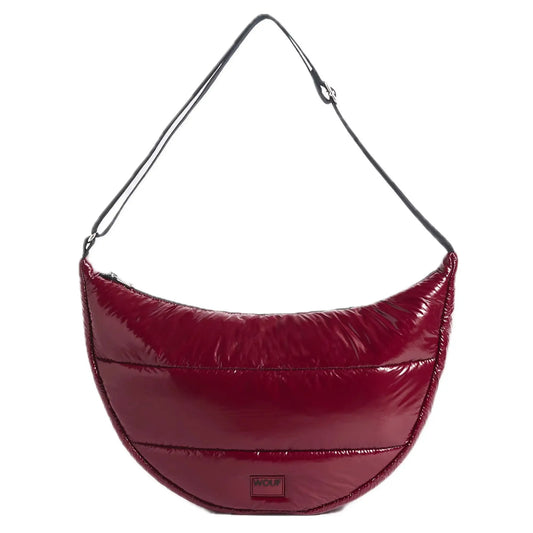 Wouf Velika Torbica Burgundy Glossy