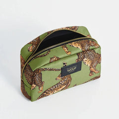 Wouf Veliki neseser Olive Leopard