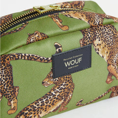 Wouf Veliki neseser Olive Leopard