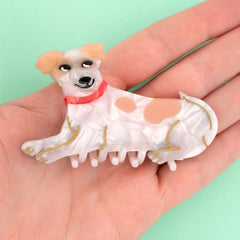 Coucou Suzette Hair clip Jack Russel