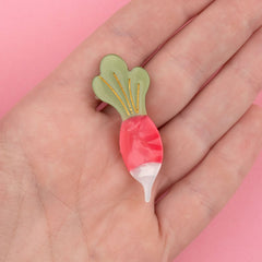 Coucou Suzette Hair clip Radish