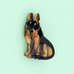 Coucou Suzette Hairclip German Shepherd