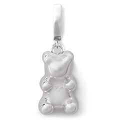 Crystal Haze Nostalgia bear naušnica - Silver