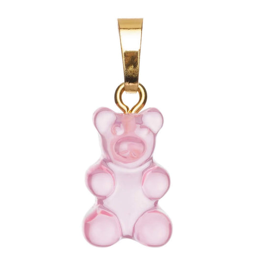 Crystal Haze Nostalgia bear privjesak - Bubblegum pink