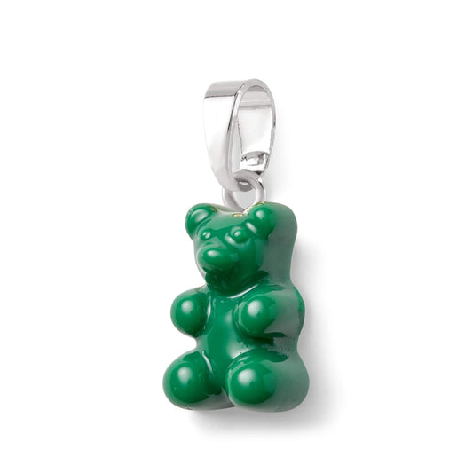 Crystal Haze Nostalgia bear privjesak - Vegan srebrni