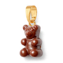 Crystal Haze Nostalgia bear pendant - Chocolate