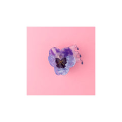 Coucou Suzette Purple Pansy hair clip