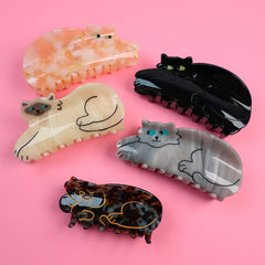 Coucou Suzette Hair clip Tortoise Cat